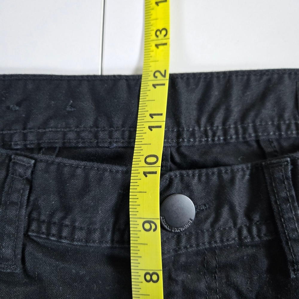 NWOT A/X Armani Exchange J16 Straight Black Sz 36 - Picture 7 of 10